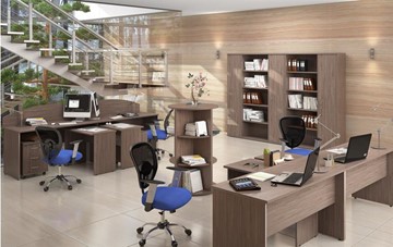 Офисный комплект мебели IMAGO - рабочее место, шкафы для документов в Симферополе - предосмотр 6